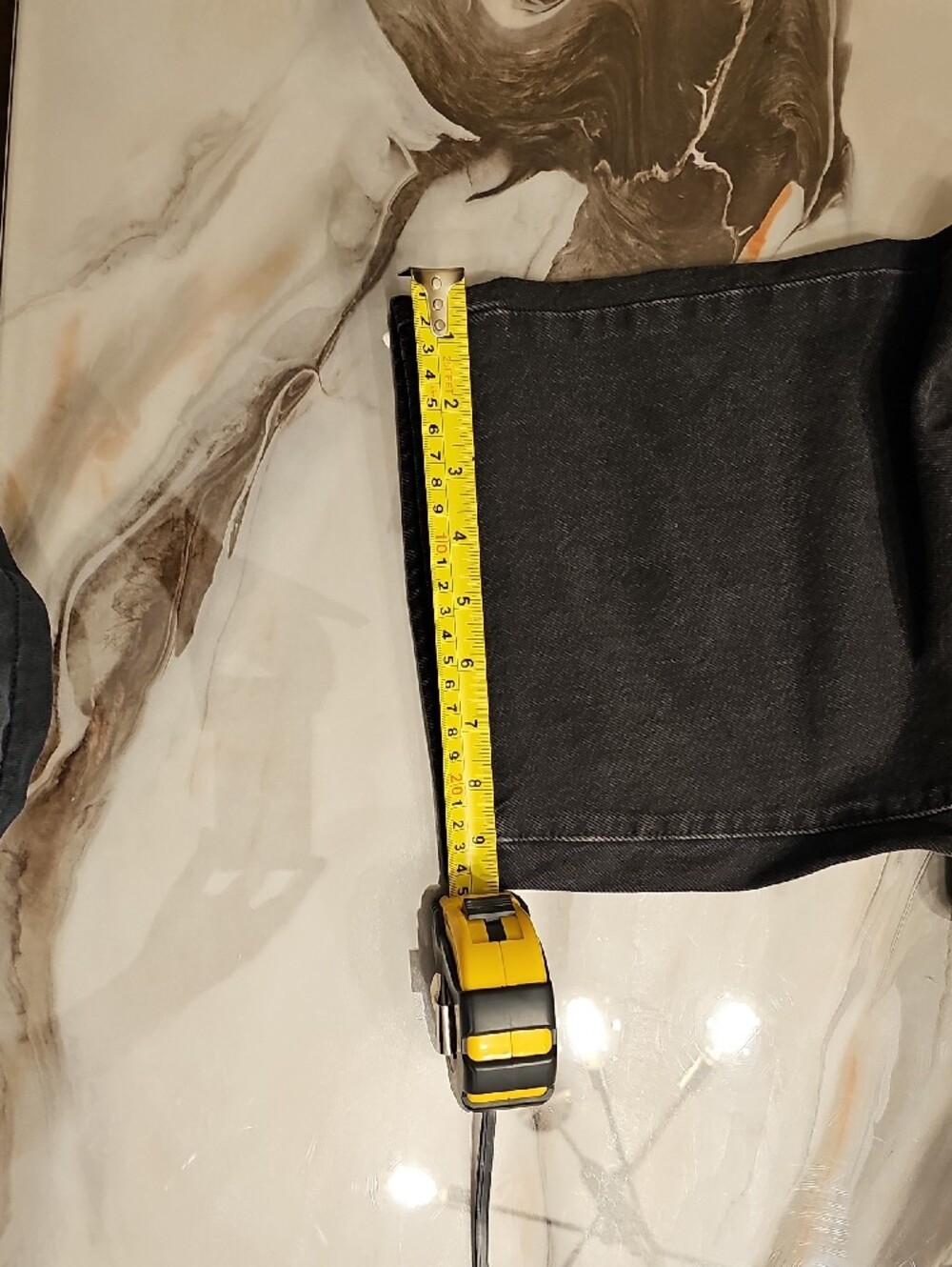 Levi's Black Straight Leg Jeans - Picture 5 of 8